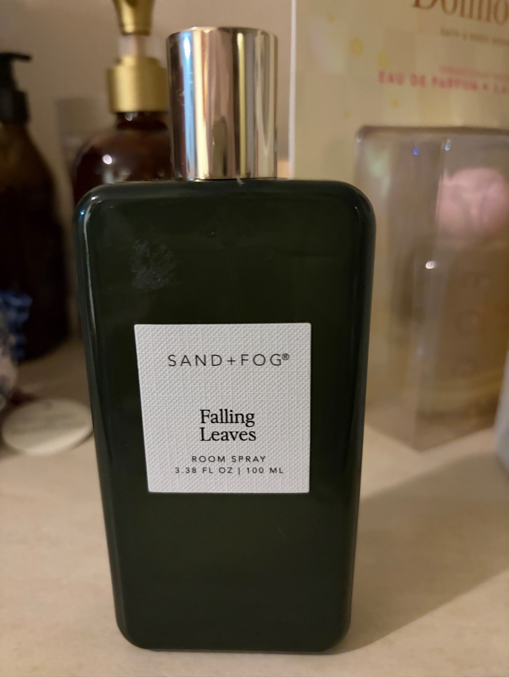 Sand + Fog Falling Leaves Room Spray - Dark Green